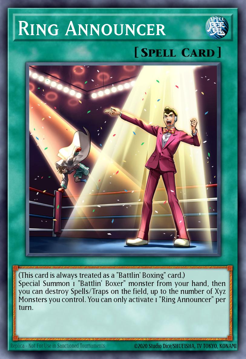 Ring Announcer