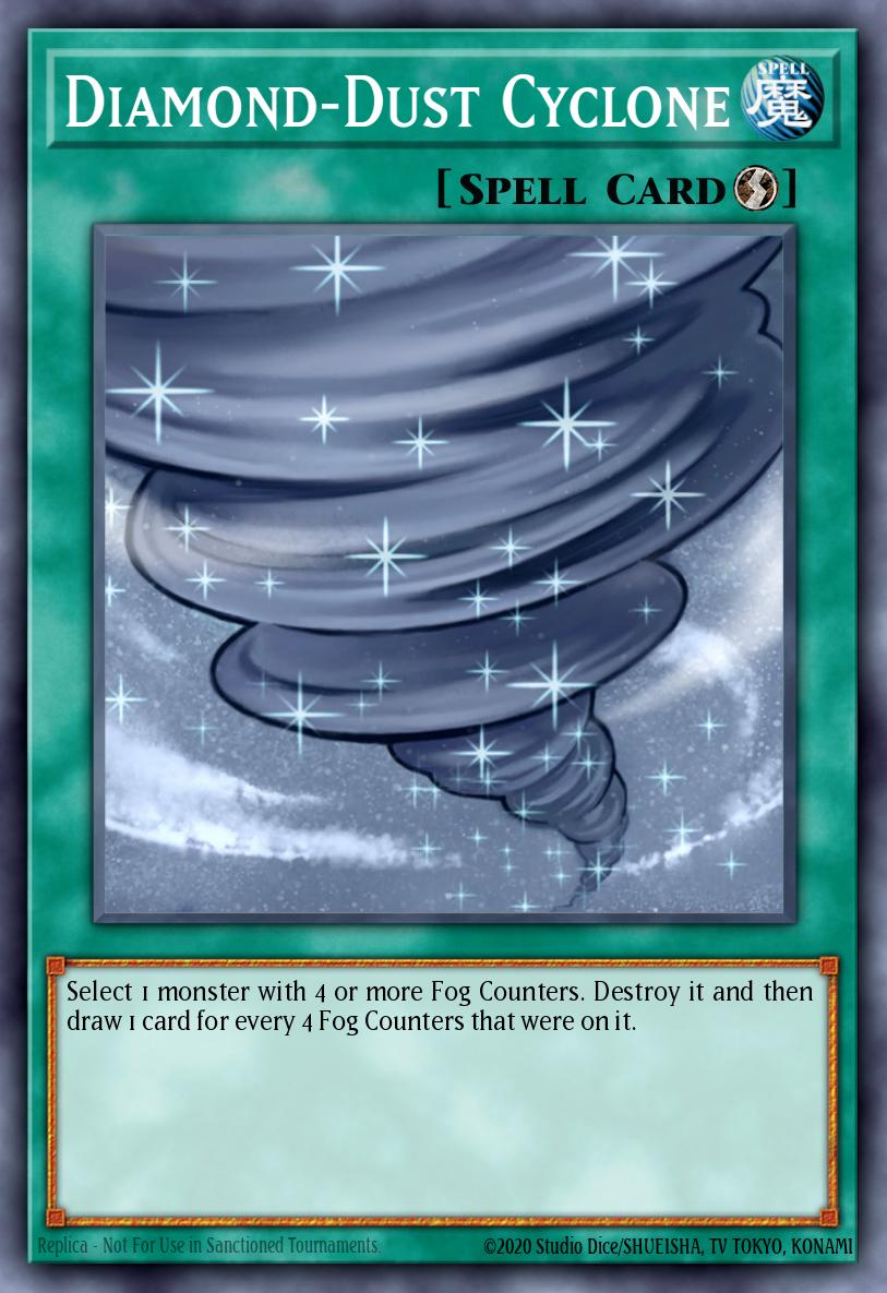 Diamond-Dust Cyclone