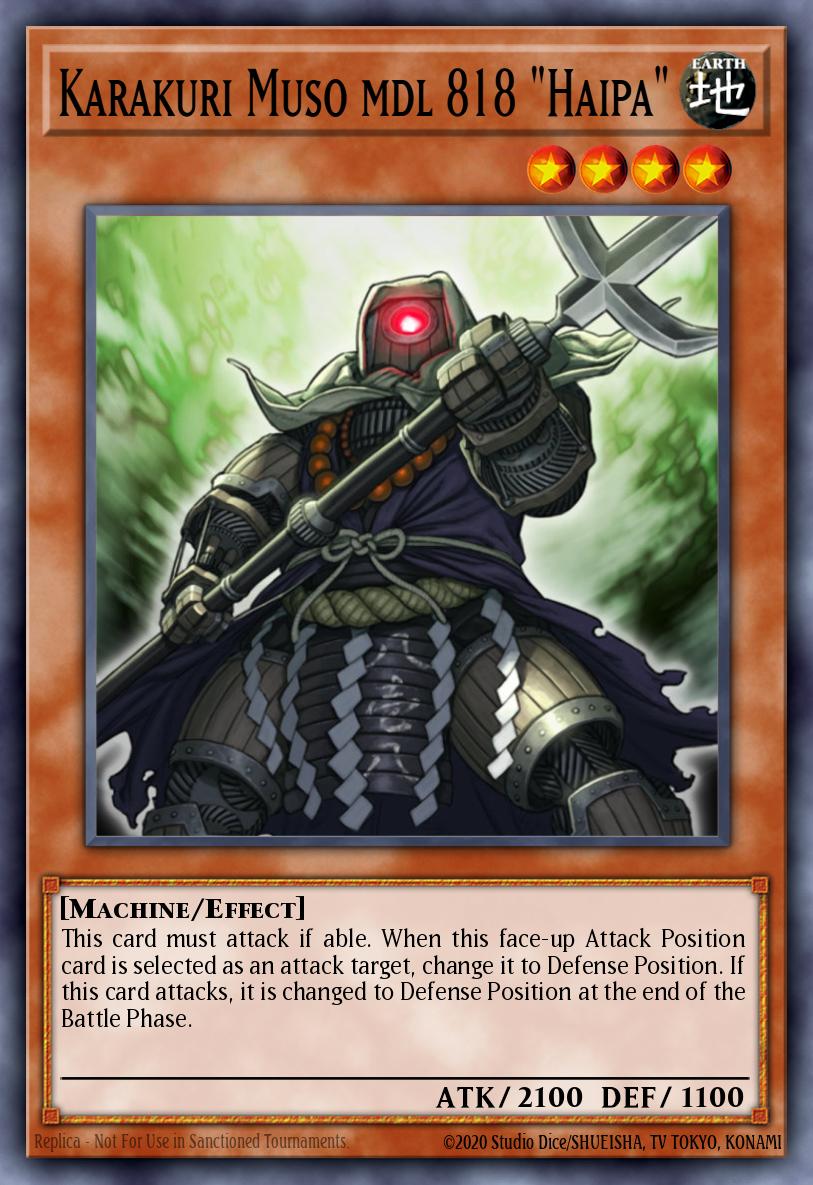 Karakuri Muso mdl 818 "Haipa"